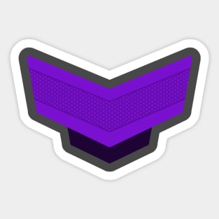 purple Archer Sticker